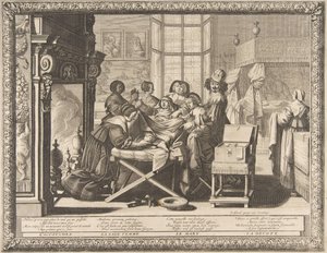 Födelse, 1633. av Abraham Bosse