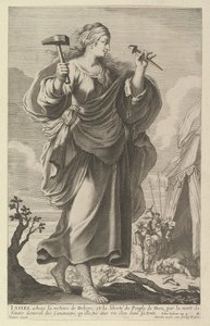 Okunnig, 1647 av Abraham Bosse