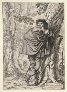 James Howell, frontispice till hans Dendrologie ou le Forest de Dordonne av Abraham Bosse