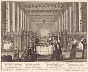 Sjukstugan vid Hôpital de la Charité i Paris
