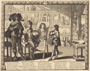 Den ädle målaren av Abraham Bosse