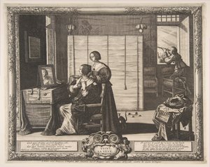 Syn, 1635-38. av Abraham Bosse