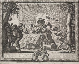 De fyra årstiderna: höst av Abraham Bosse