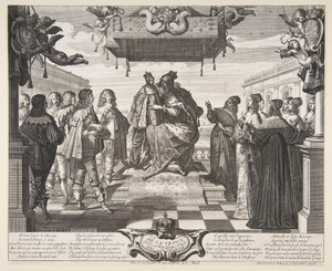 Frankrikes glädje, 1638. av Abraham Bosse