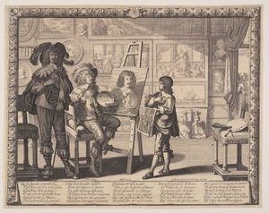 Den ädla målaren av Abraham Bosse