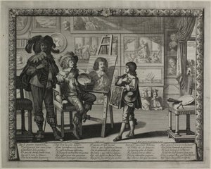 Den ädla målaren av Abraham Bosse