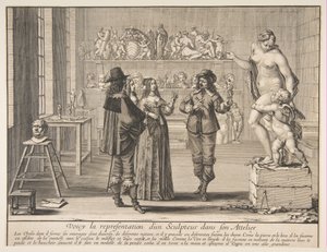 Skulptören, 1642. av Abraham Bosse