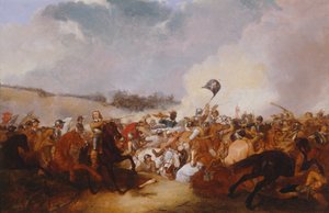 Cromwell leder trupper in i strid av Abraham Cooper