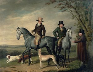 Två gentlemän på Grey Hunters
