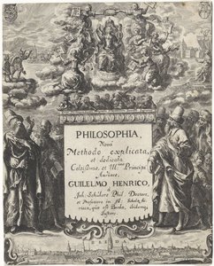 Filosofins allegori Titelsida för: Schuler, Johannes. Philosophi (...), 1663 av Abraham Dircksz. Santvoort