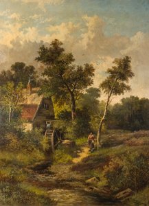 Alverston Mill, Isle of Wight av Abraham Hulk