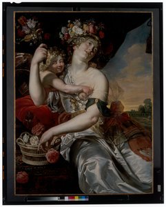 Allegori av våren av Abraham II Janssens