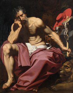 Sankt Jerome av Abraham Janssens I