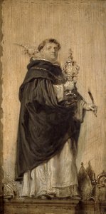 St. Thomas av Aquino, ca 1640-50 (panel)