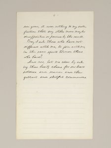 Autografmanuskript av Lincolns valsegertal som president, levererat i Washington D.C., från Vita husets fönster på kvällen den 10 november