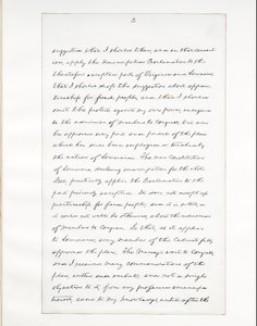 Autografmanuskript av Lincolns sista tal som president, levererat i Washinton, D.C., från Vita husets fönster på kvällen den 11 april 1865