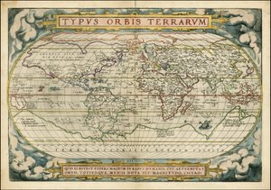 Abraham Ortelius Orbis Terrarum PublikationAntwerpen 1572 av Abraham Ortelius