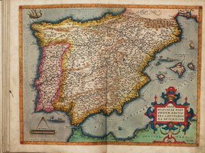 Den mest kompletta beskrivningen av kungariket Spanien, baserad på alla publikationer av Abraham Ortelius