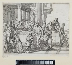 Utsikt över Ouderkerk aan den IJssel, 1620 av Abraham Rademaker