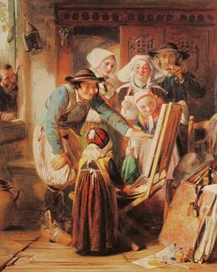Konstkritiker i Bretagne, 1860