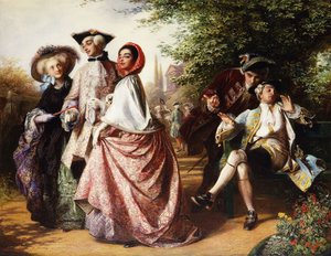 Räven och druvorna, 1858