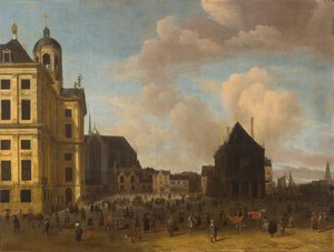 Damtorget av Abraham Storck