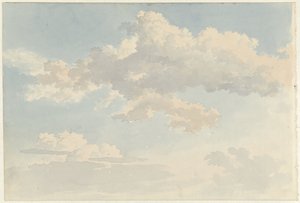 Moln mot blå himmel
