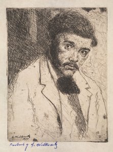Självporträtt, 1900.