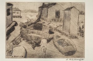 Gatubild, byggnad eller porträtt, 1900.