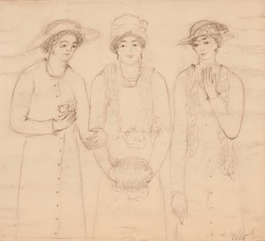 Tre kvinnor, 1908.