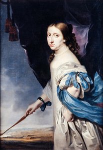Porträtt av drottning Christina av Sverige 1626-1689, 1661