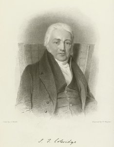 Samuel Taylor Coleridge av Abraham after Wivell