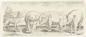 Gasell, elefant och noshörning Djur (serietitel)