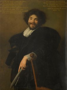 Porträtt av Simon de Vos 1603-1676, 1635.