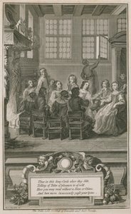 Hertigen och hertiginnan av Newcastle och deras familj av Abraham van Diepenbeeck