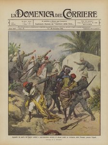 Bakhåll av våra soldater och händelserik arrestering av några araber i närheten av?