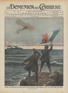 I gryningen den 25 juli 1909 var den franska aeronauten Bleriot den första som flög Engelska kanalen? av Achille Beltrame