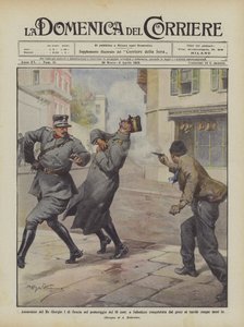 Mordet på kung George I av Grekland på eftermiddagen den 18 corr i Thessaloniki erövrat av grekerna?
