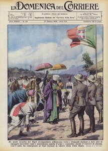 Från många platser i den återerövrade Tigre-flocken till de italienska kommandona för att vidta åtgärder?