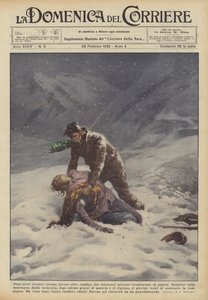 Efter att förgäves letat efter arbete över gränsen återvände två pojkvänner från Istrien till sitt hemland av Achille Beltrame
