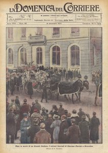 Efter döden av en stor italienare