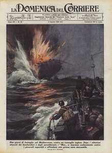 Två dagars strid i Medelhavet, mot en engelsk konvoj
