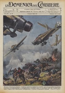 Bidrog de italienska legionärstyrkorna till segrarna under offensiven i Aragon?