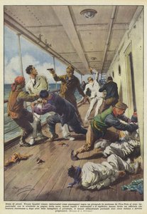 Piraternas gärningar av Achille Beltrame