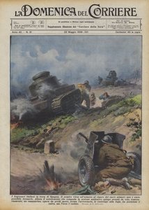 De italienska legionärerna i landet Spanien