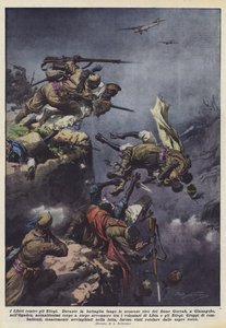 Libyerna mot etiopierna av Achille Beltrame