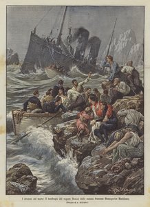 Havets dramer, förlisningen av Tamise-ångaren från det franska företaget Messageries Maritimes