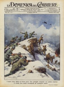 Vår heroiska Alpini på den grekiska fronten