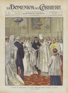 Prins Aimone Di Savoias dop i kapellet i slottet Stupinigi, den nuvarande 3