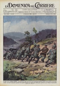 Hertigen bland Italiens soldater